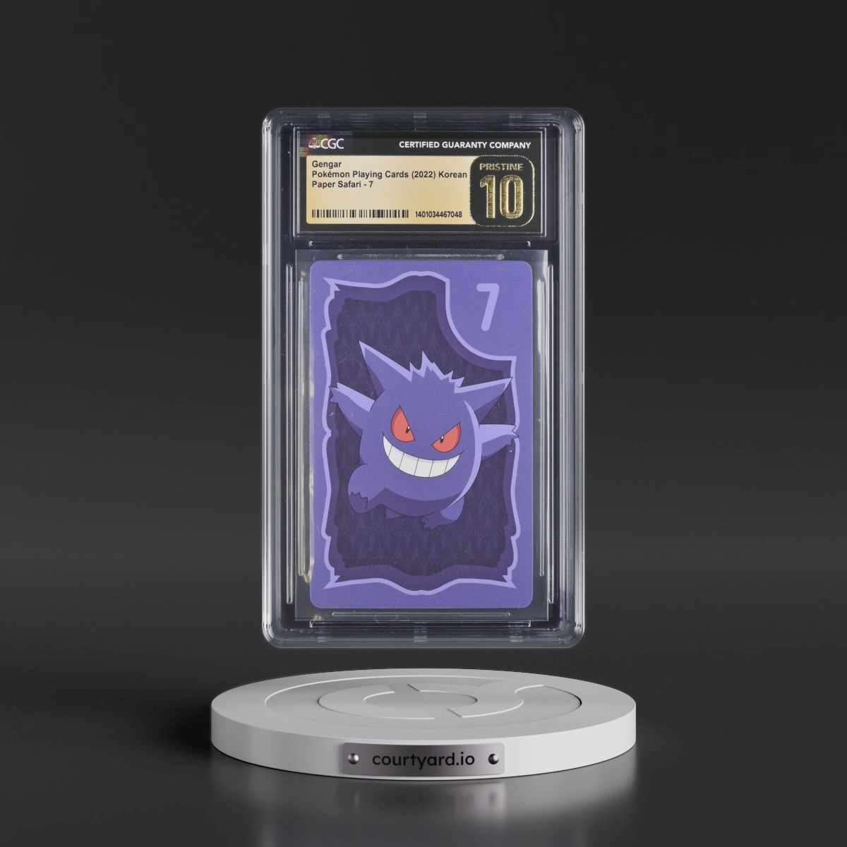 2022 Paper Safari #7 Gengar (CGC 10 PRISTINE)