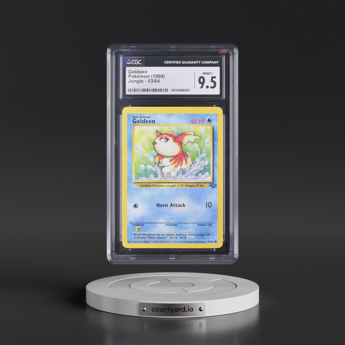 1999 Jungle #53/64 Goldeen (CGC 9.5 MINT+)
