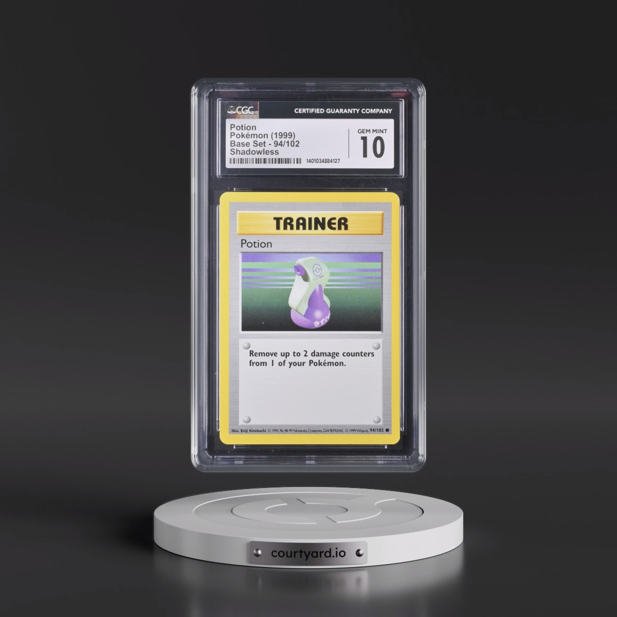 1999 Base Set #94/102 Potion - Shadowless Shadowless (CGC 10 GEM MINT)