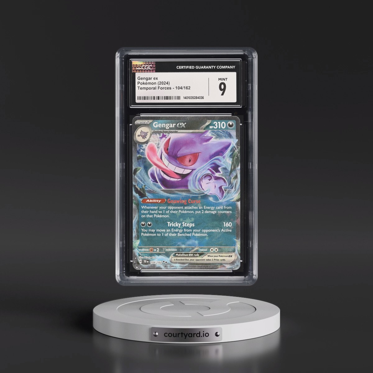 2023 Temporal Forces - TEF EN #104/162 Gengar ex - Holo (CGC 9 MINT)