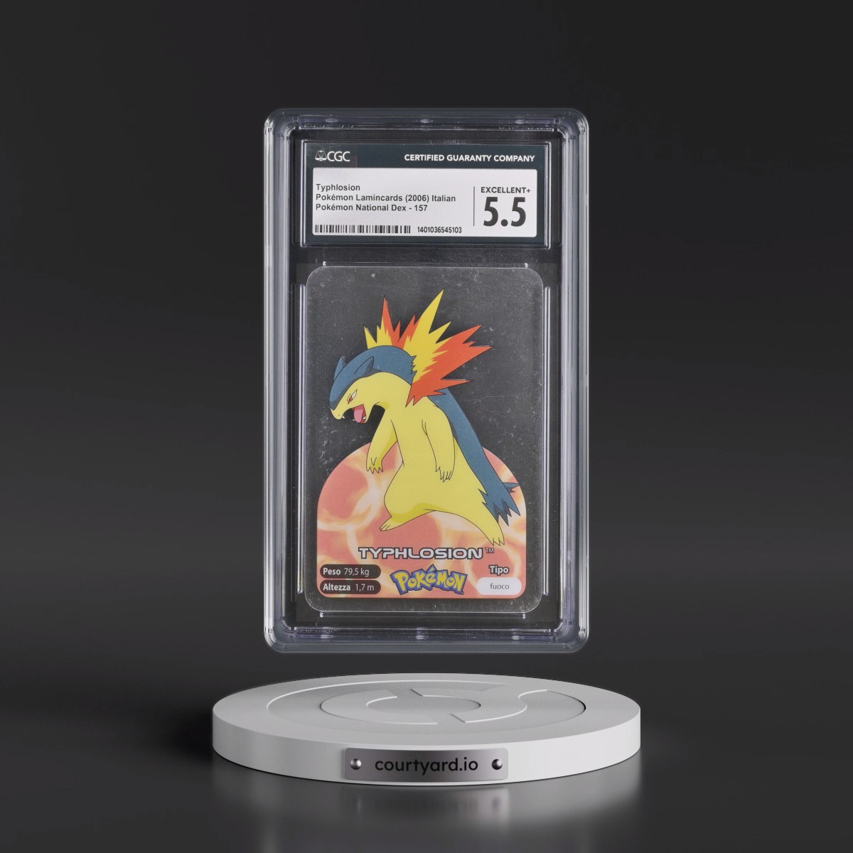 2006 Pokémon (2006) #157 Typhlosion (CGC 5.5 EX+)