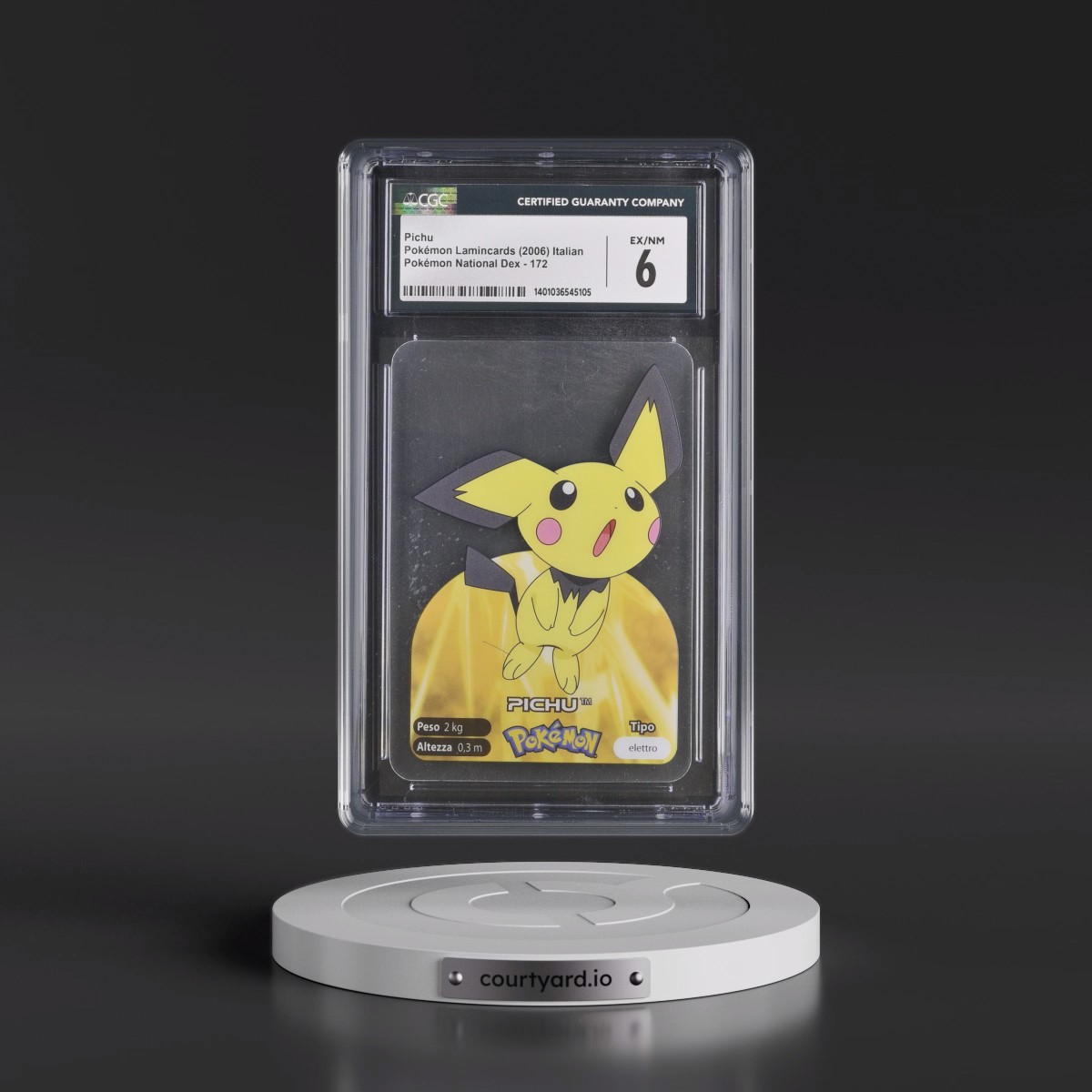 2006 Pokémon (2006) #172 Pichu (CGC 6 EX-NM)