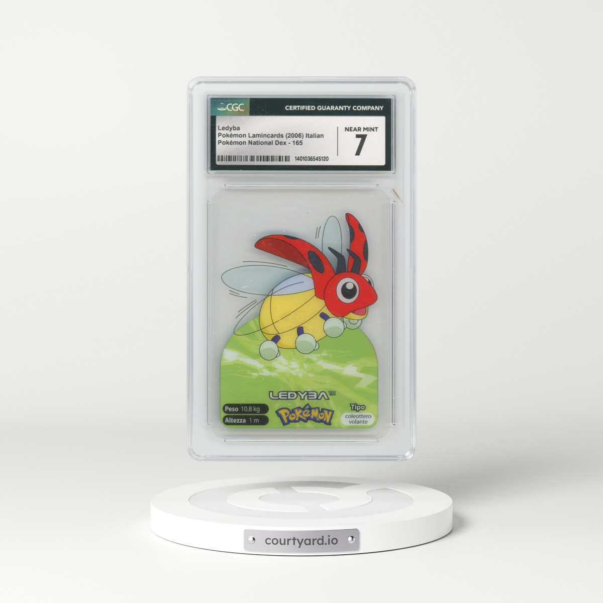 2006 Pokémon National Dex (2006) #165 Ledyba (CGC 7 NM)