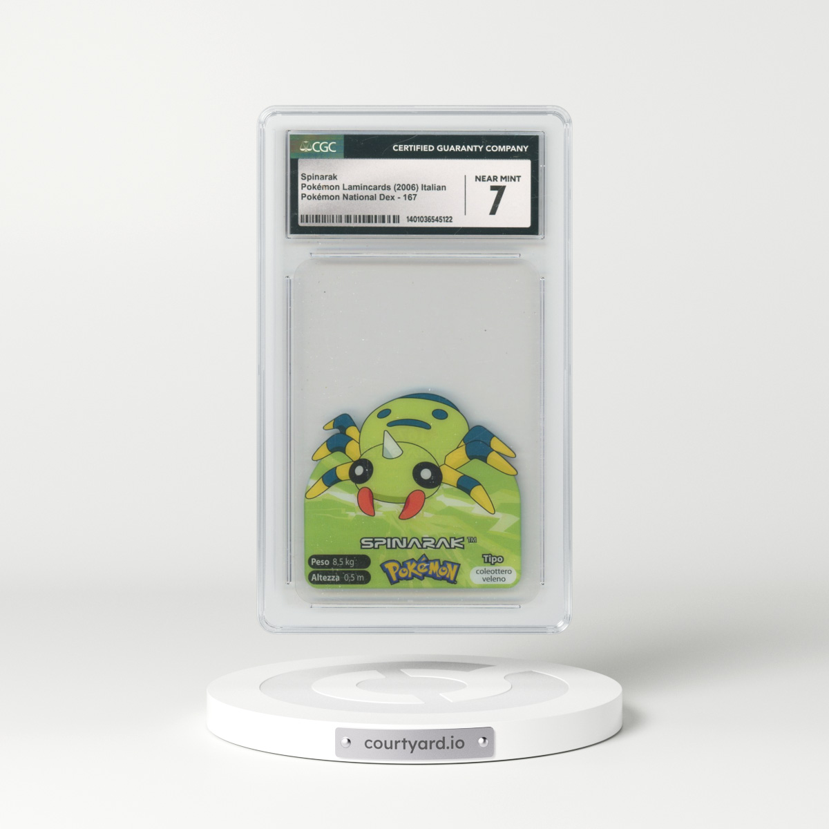 2006 Pokémon National Dex (2006) #167 Spinarak (CGC 7 NM)