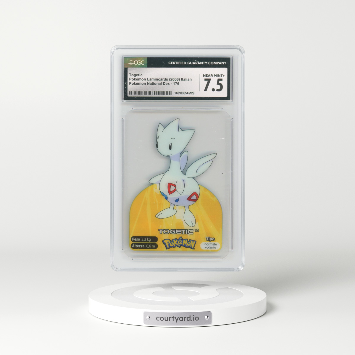2006 Pokémon National Dex (2006) #176 Togetic (CGC 7.5 NM+)