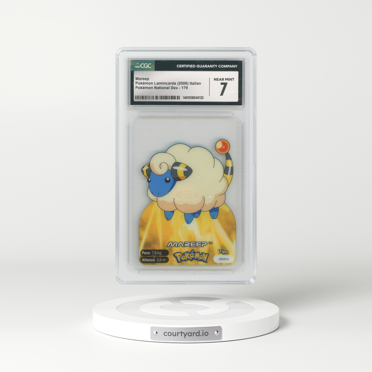 2006 Pokémon National Dex (2006) #179 Mareep (CGC 7 NM)