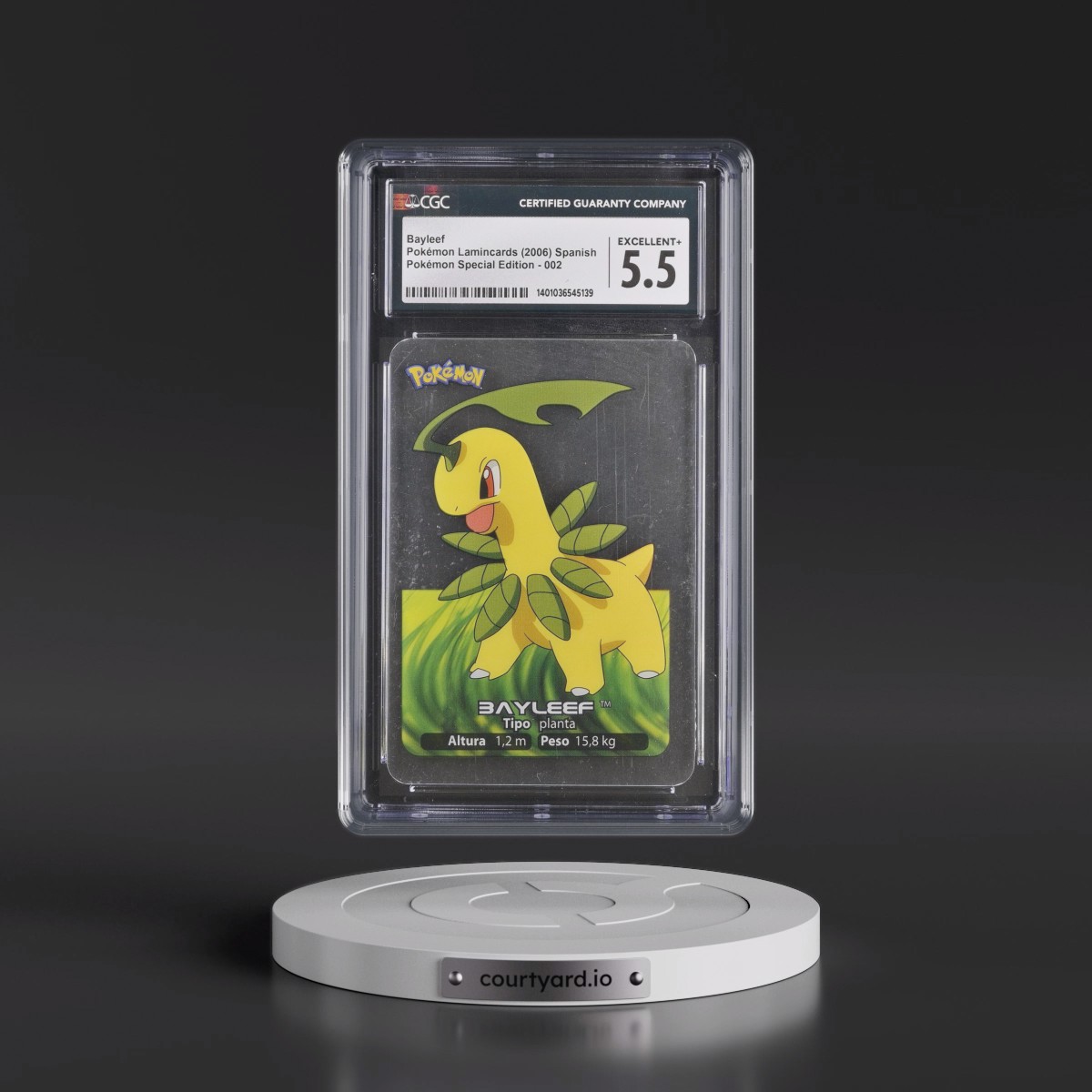2006 Pokémon Special Edition (2006) #002 Bayleef (CGC 5.5 EX+)