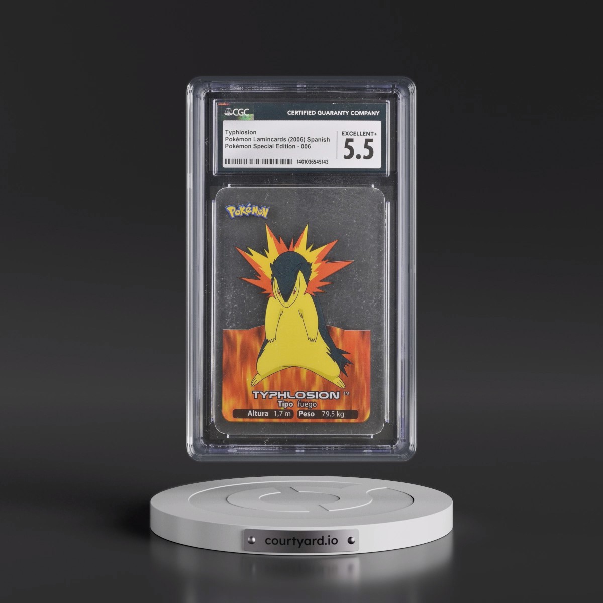 2006 Pokémon Special Edition (2006) #006 Typhlosion (CGC 5.5 EX+)