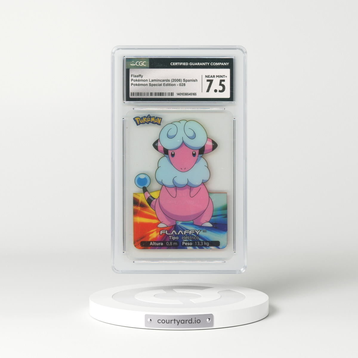 2006 Pokémon Special Edition (2006) #028 Flaaffy (CGC 7.5 NM+)