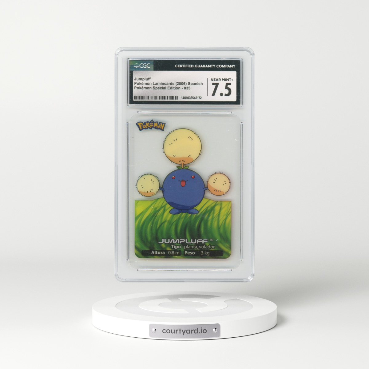 2006 Pokémon Special Edition (2006) #035 Jumpluff (CGC 7.5 NM+)