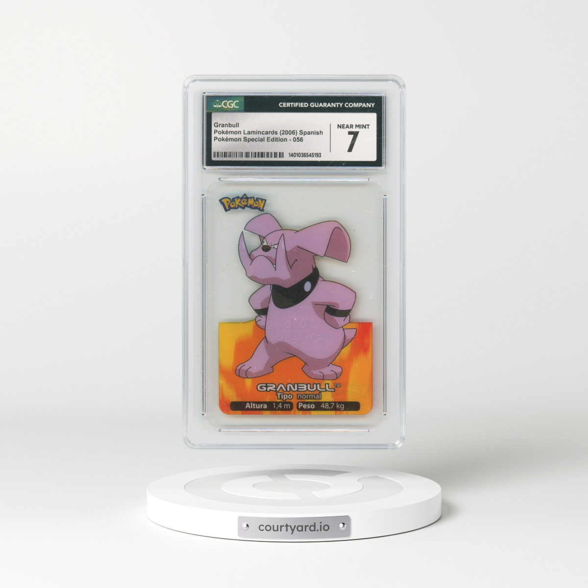 2006 Pokémon Special Edition (2006) #056 Granbull (CGC 7 NM)