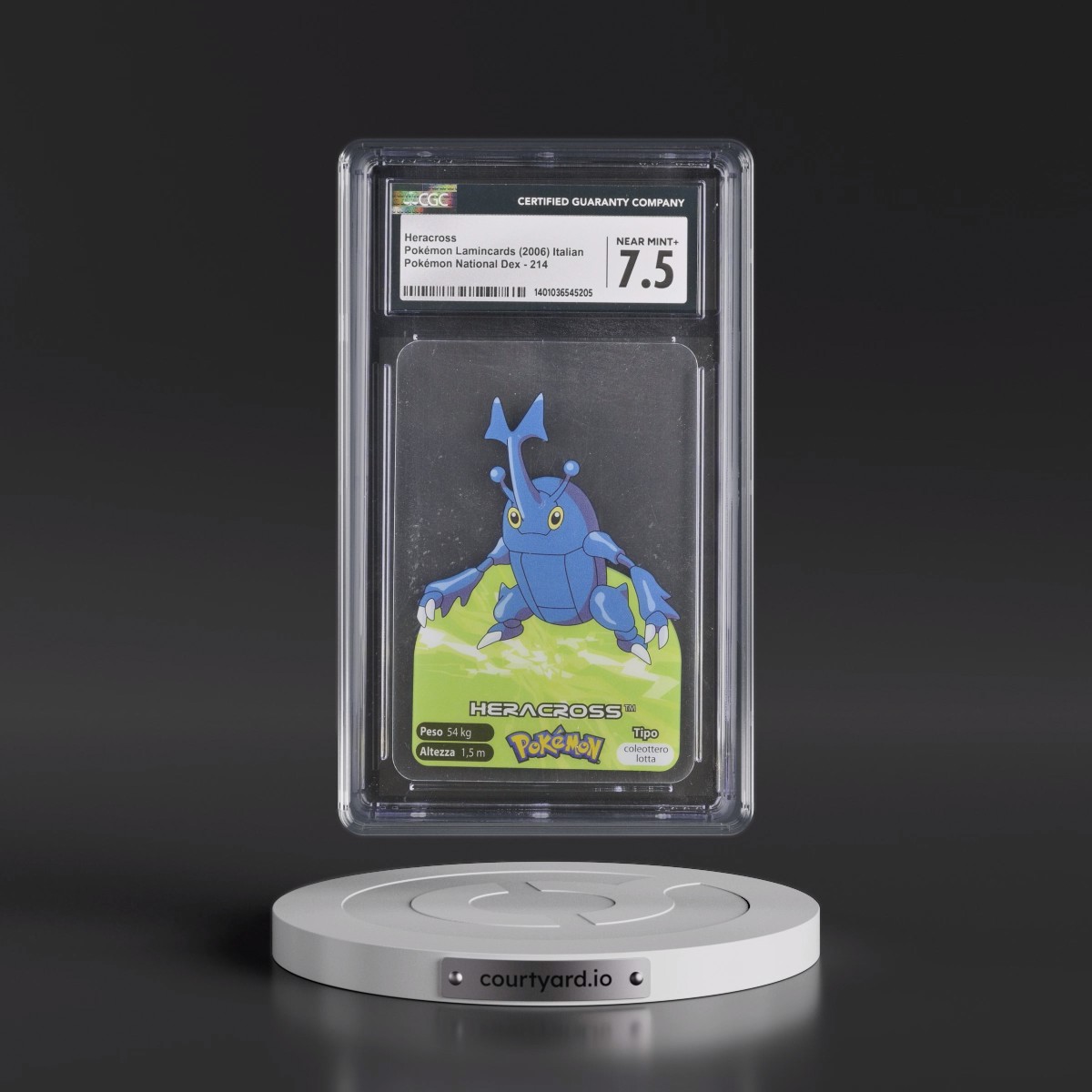 2006 Pokémon (2006) #214 Heracross (CGC 7.5 NM+)