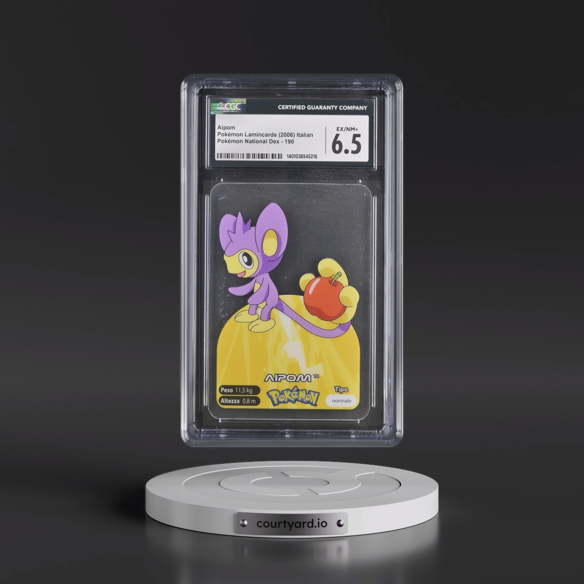 2006 Pokémon National Dex (2006) #190 Aipom (CGC 6.5 EX-NM+)