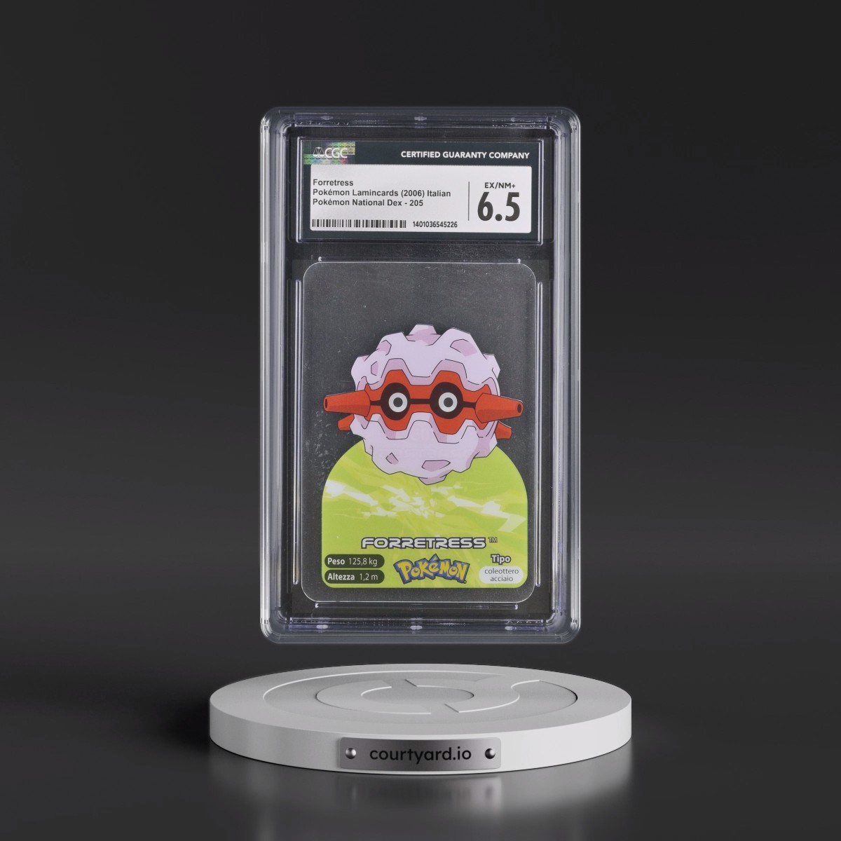 2006 Pokémon National Dex (2006) #205 Forretress (CGC 6.5 EX-NM+)