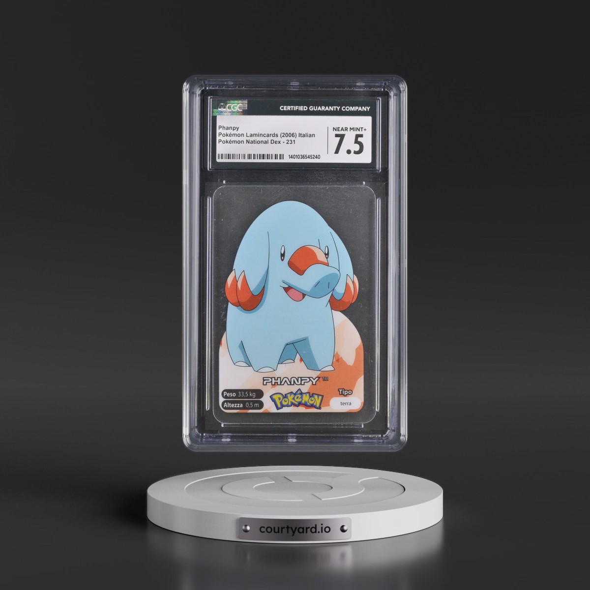 2006 Pokémon National Dex (2006) #231 Phanpy (CGC 7.5 NM+)