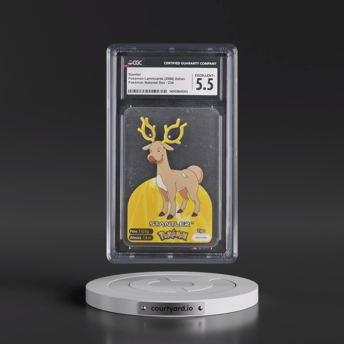 2006 Pokémon National Dex (2006) #234 Stantler (CGC 5.5 EX+)