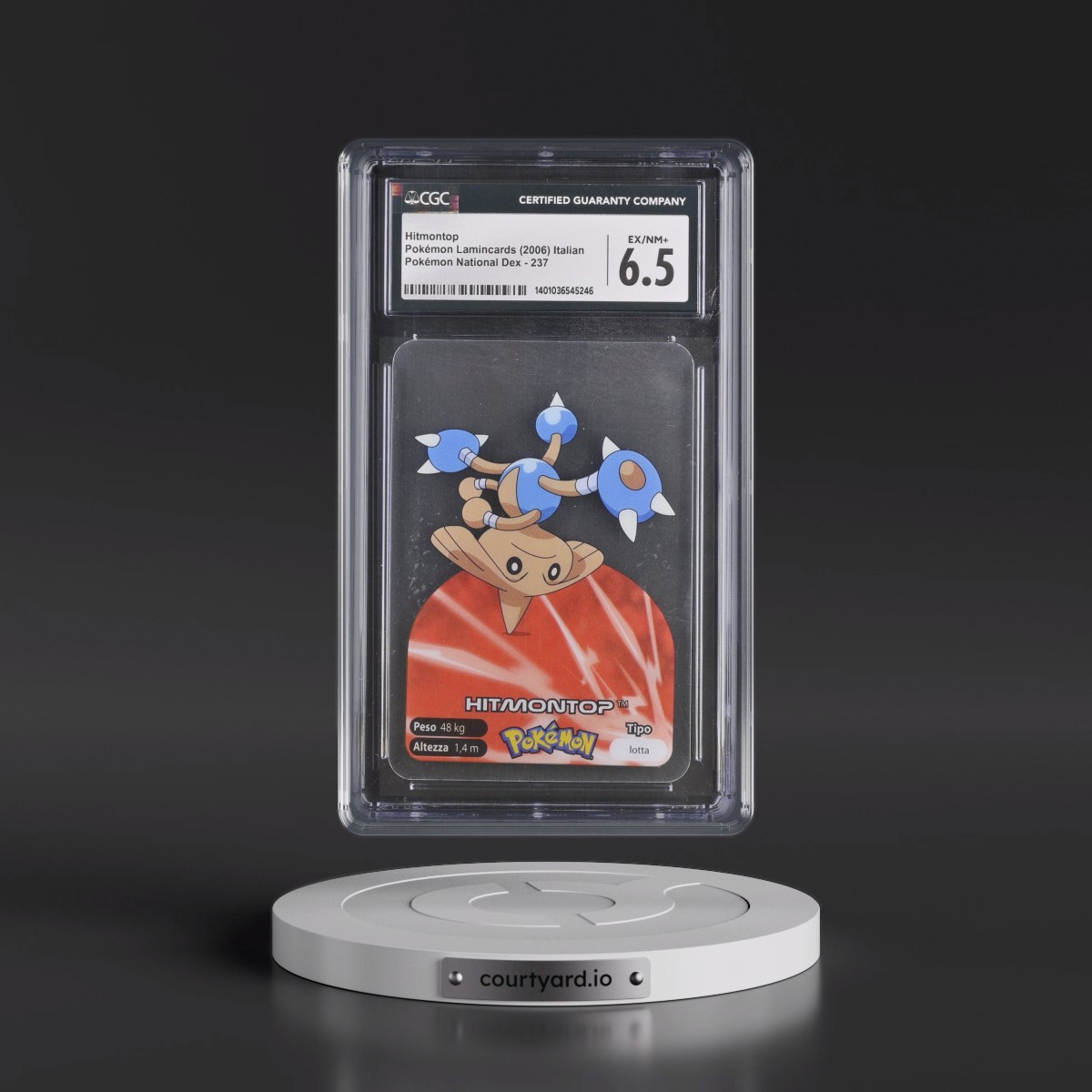 2006 Pokémon National Dex (2006) #237 Hitmontop (CGC 6.5 EX-NM+)