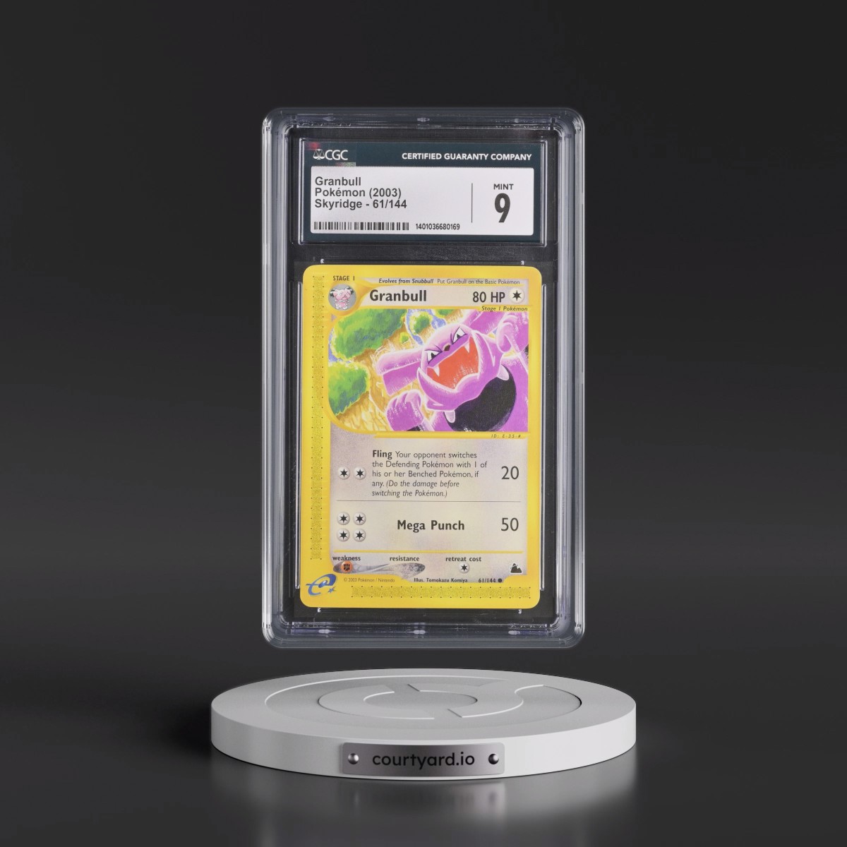2003 Skyridge #61/144 Granbull (CGC 9 MINT)