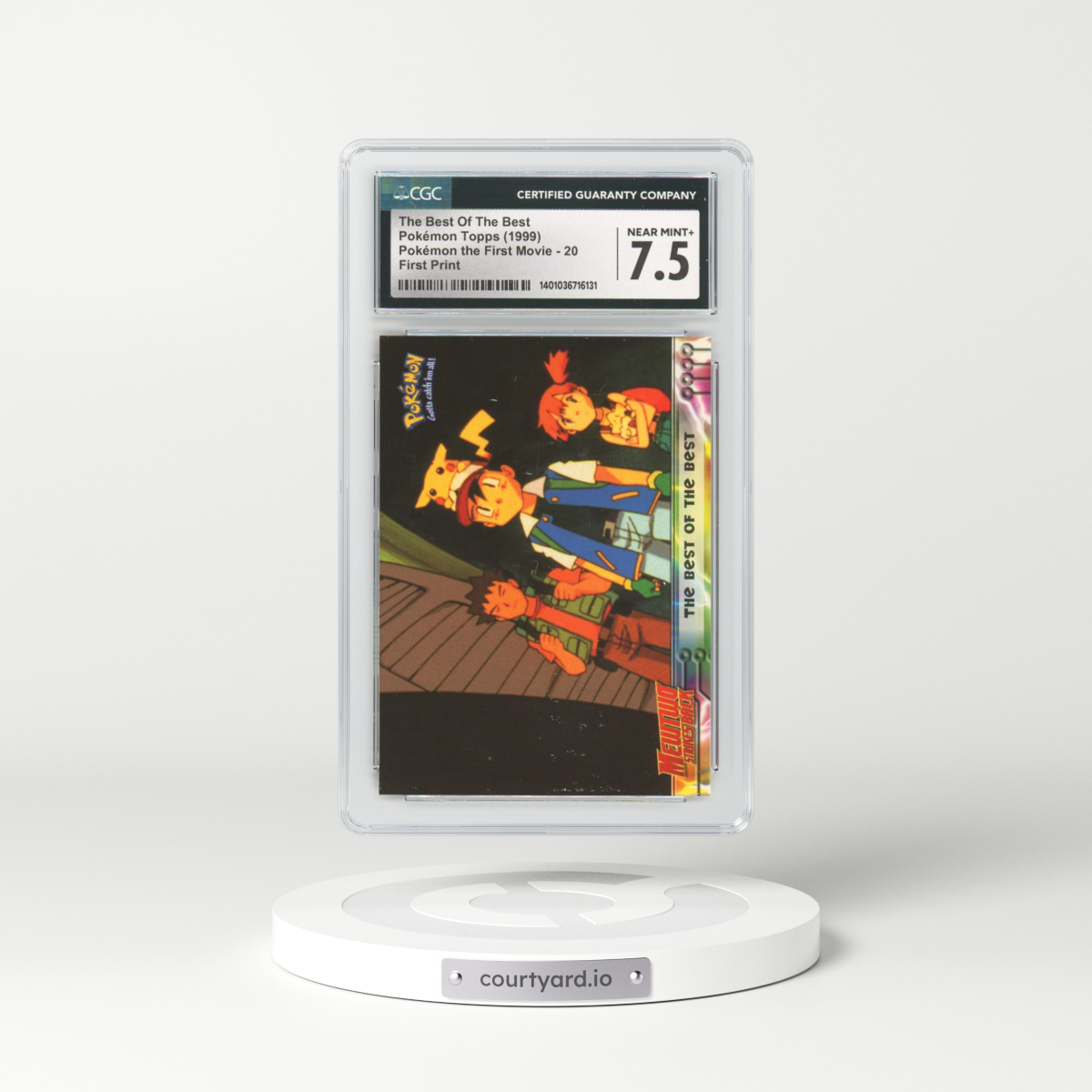 1999 Movie Promo #20 The Best Of The Best - First Print (Blue Topps Logo) (CGC 7.5 NM+)