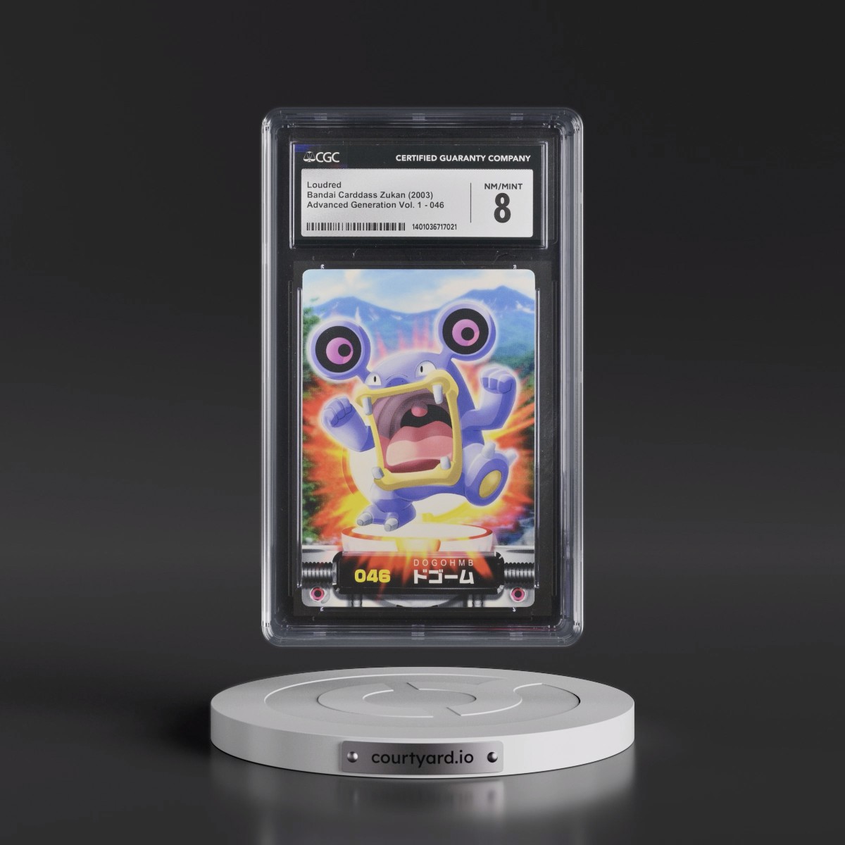 2003 Advanced Generation Vol. 1 #046 Loudred (CGC 8 NM-MT)