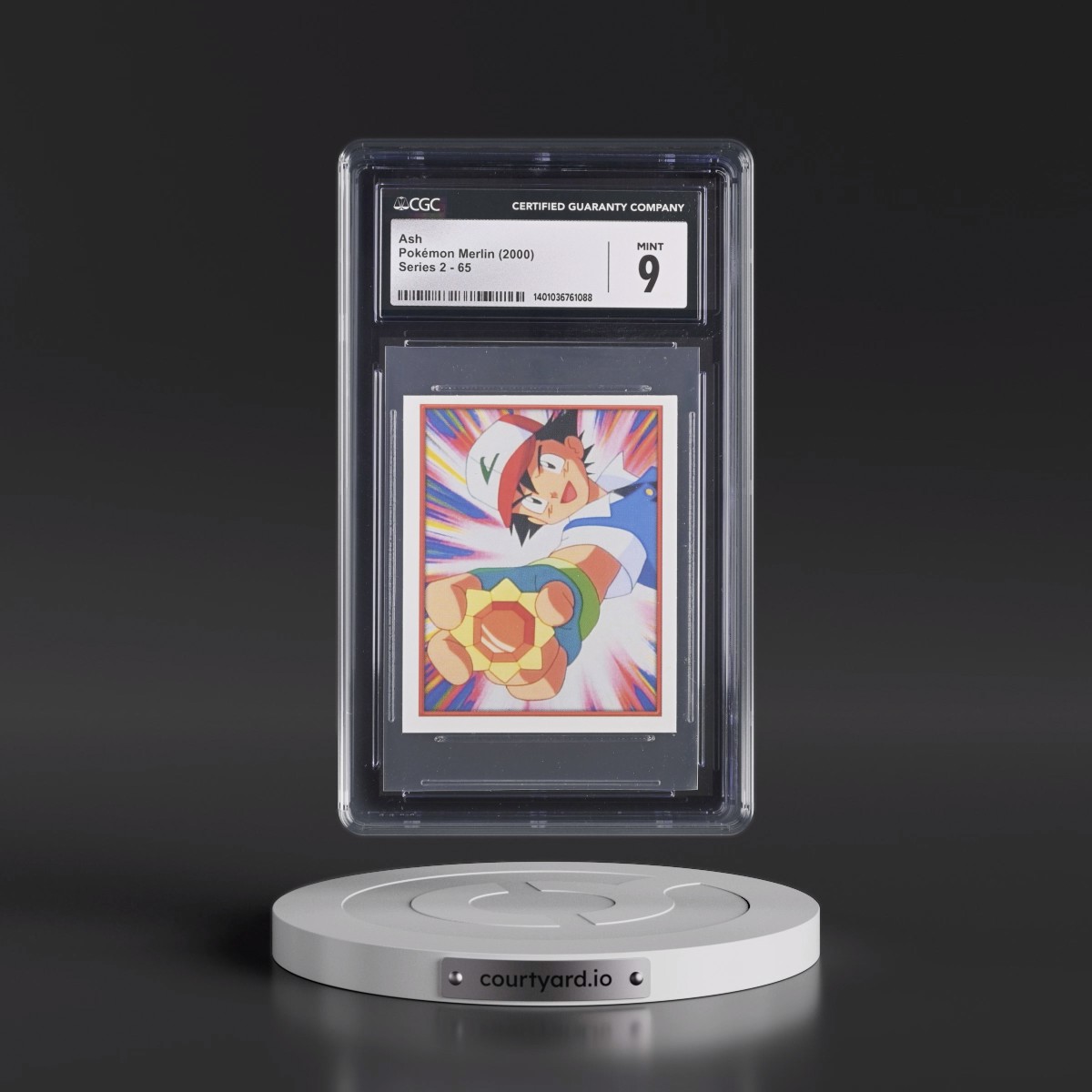 2000 Series 2 #65 Ash (CGC 9 MINT)