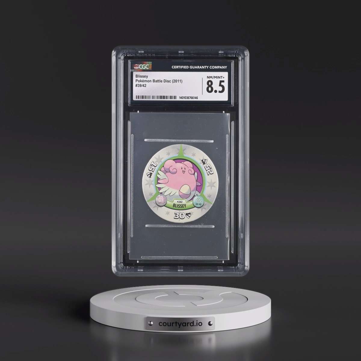 2011 Pokémon Battle Disc (2011) - English #39/42 Blissey (CGC 8.5 NM-MT+)