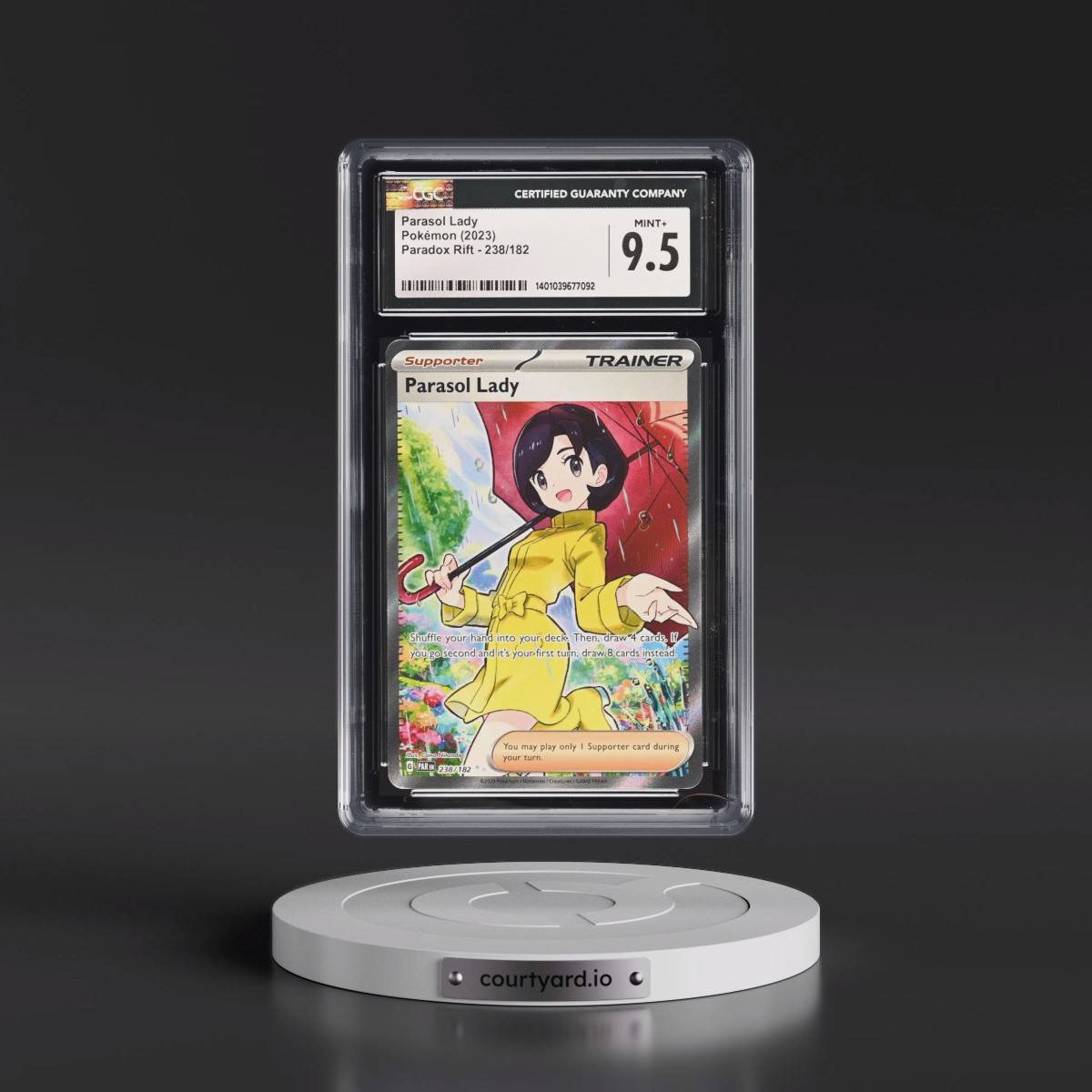 parasol lady pokemon card price - 238/182 - Paradox Rift - Full Art - Ultra Rare then draw 4 cards Pokémon TCG Parasol Lady Paradox