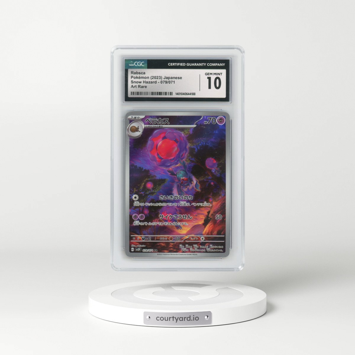 2023 Snow Hazard #079/071 Rabsca - Art Rare (CGC 10 GEM MINT)