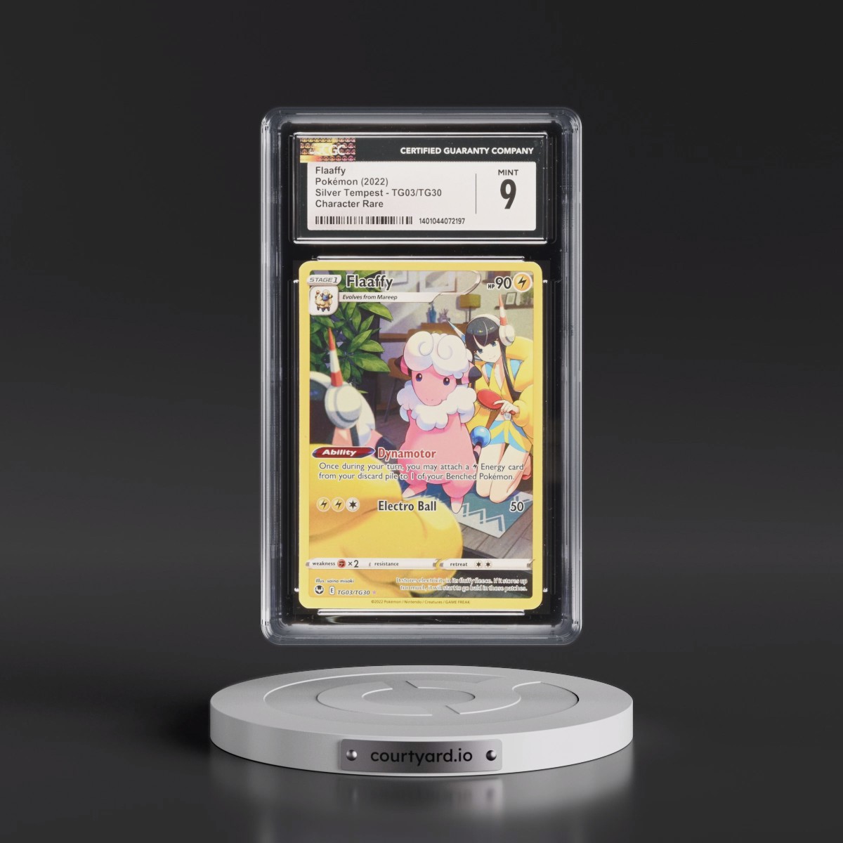 2022 Silver Tempest #TG03/TG30 Flaaffy - Trainer Gallery Holo (CGC 9 MINT)