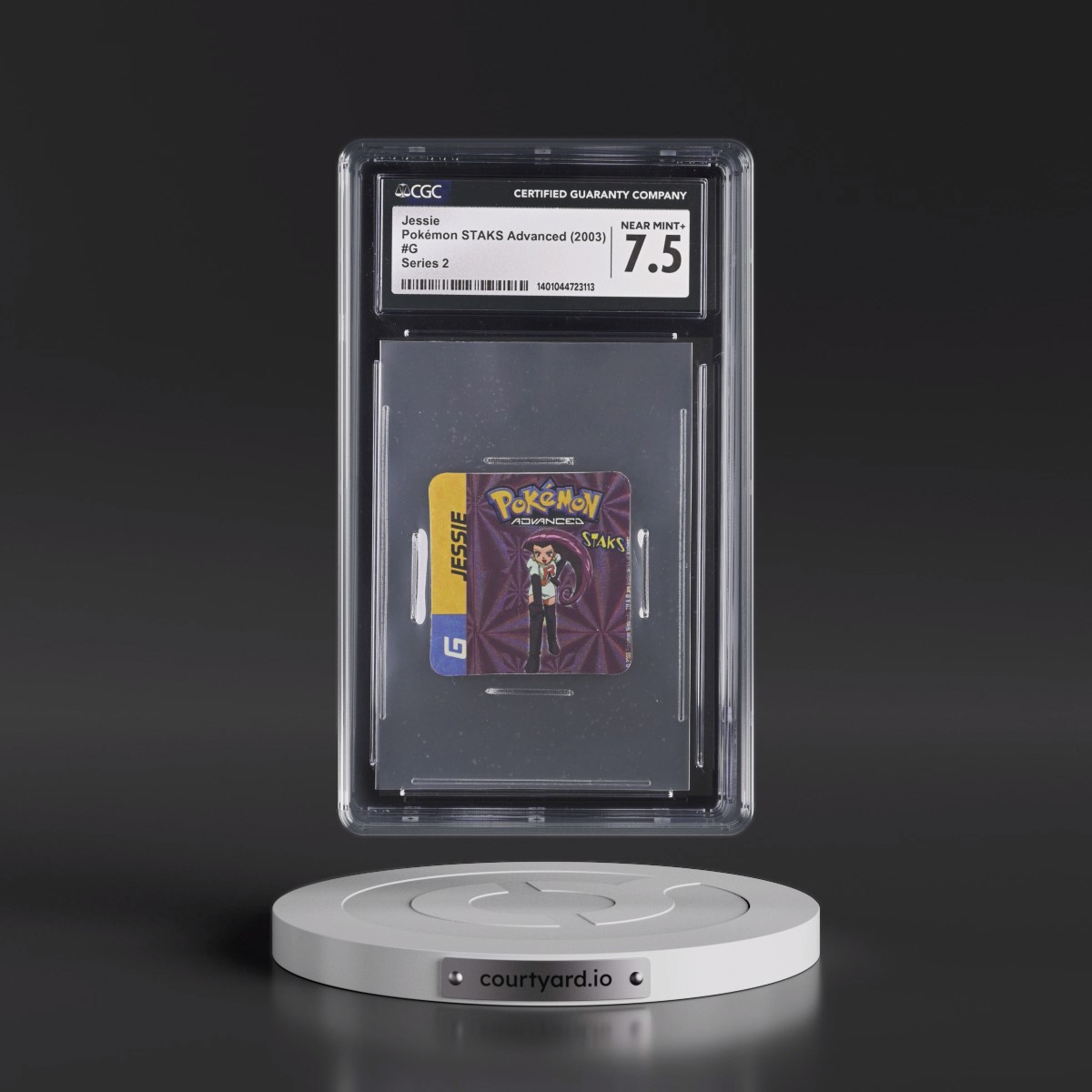 2003 Pokémon STAKS Advanced (2003 Panini) - English #G Jessie - Series 2 (CGC 7.5 NM+)