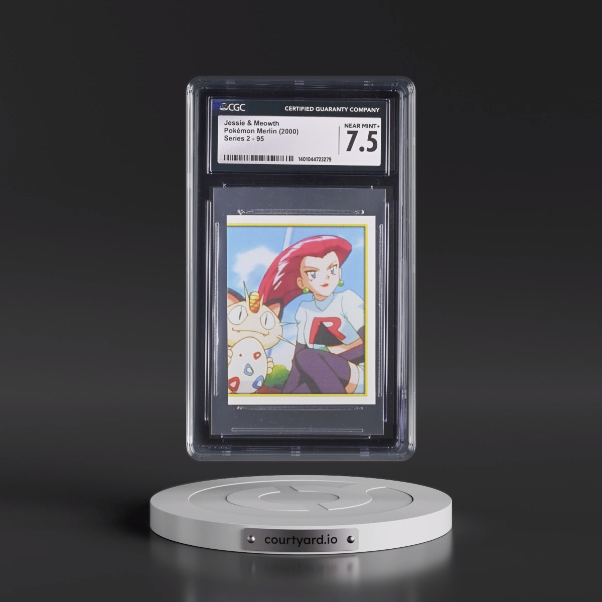 2000 Series 2 #95 Jessie &amp; Meowth (CGC 7.5 NM+)