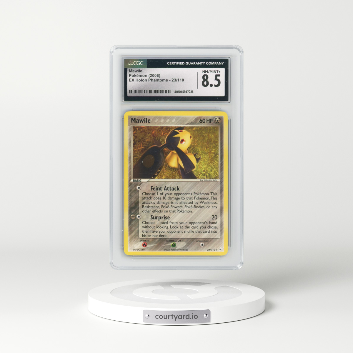 2006 EX Holon Phantoms #23/110 Mawile (CGC 8.5 NM-MT+)