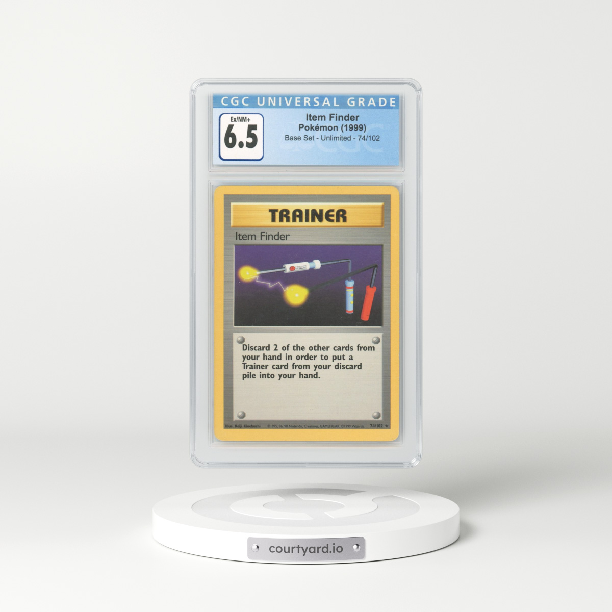 1999 Base Set #74 Item Finder (CGC 6.5 EX-NM+)