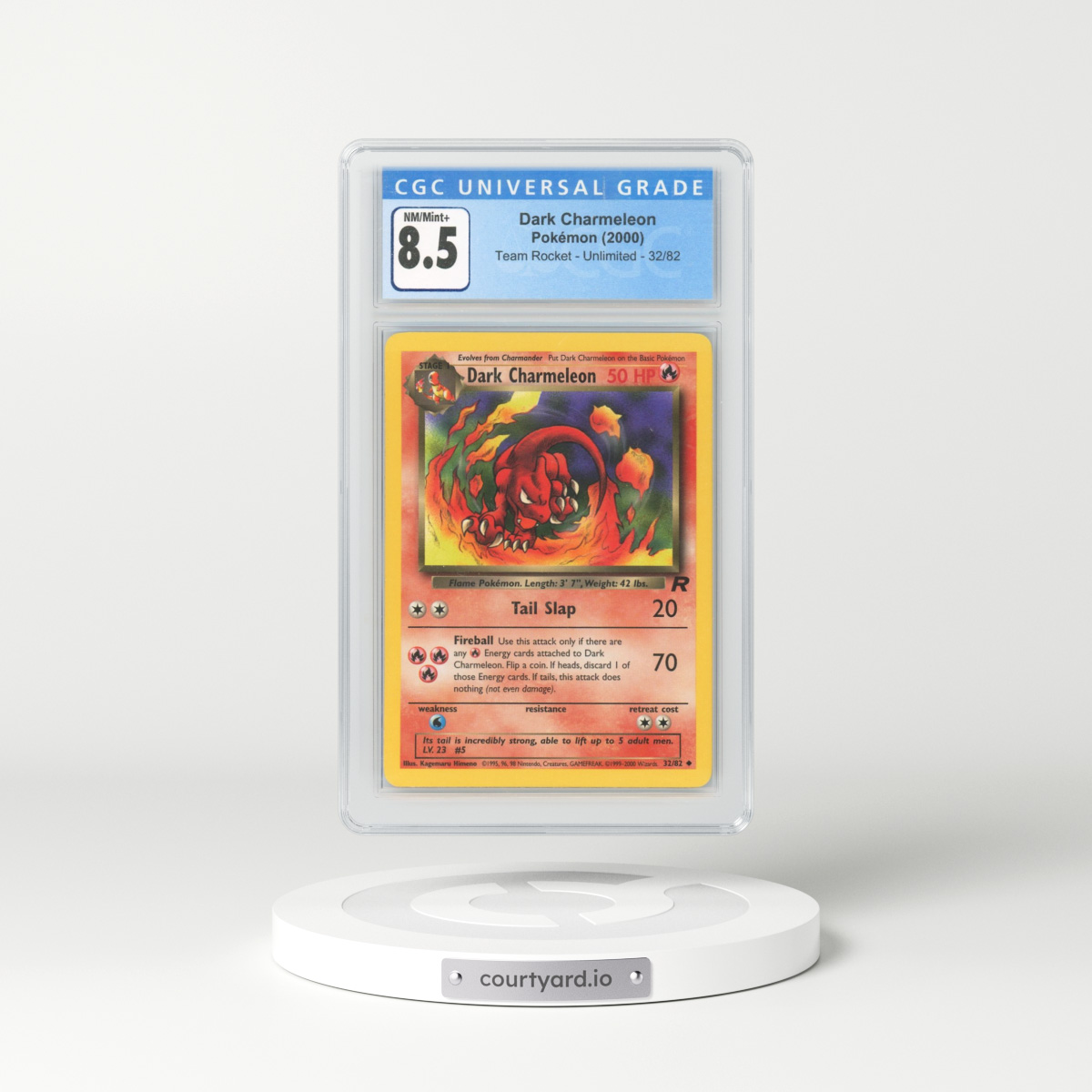 2000 Team Rocket #32 Dark Charmeleon (CGC 8.5 NM-MT+)