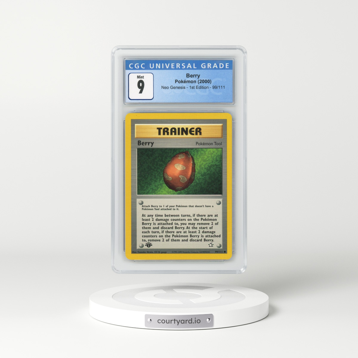 2000 Neo Genesis #99/111 Berry - 1st Edition (CGC 9 MINT)