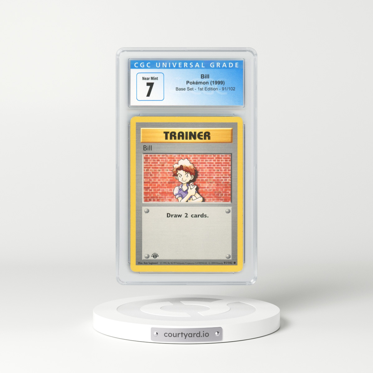 1999 Base Set #91 Bill - 1st Edition (CGC 7 NM)