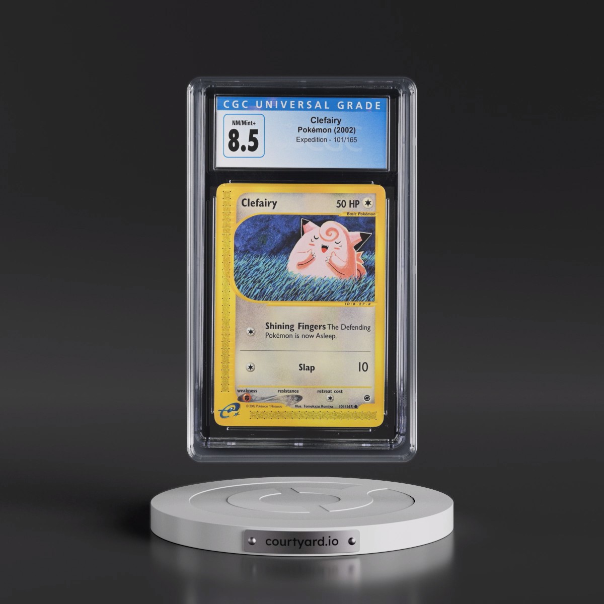 2002 Expedition #101/165 Clefairy (CGC 8.5 NM-MT+)