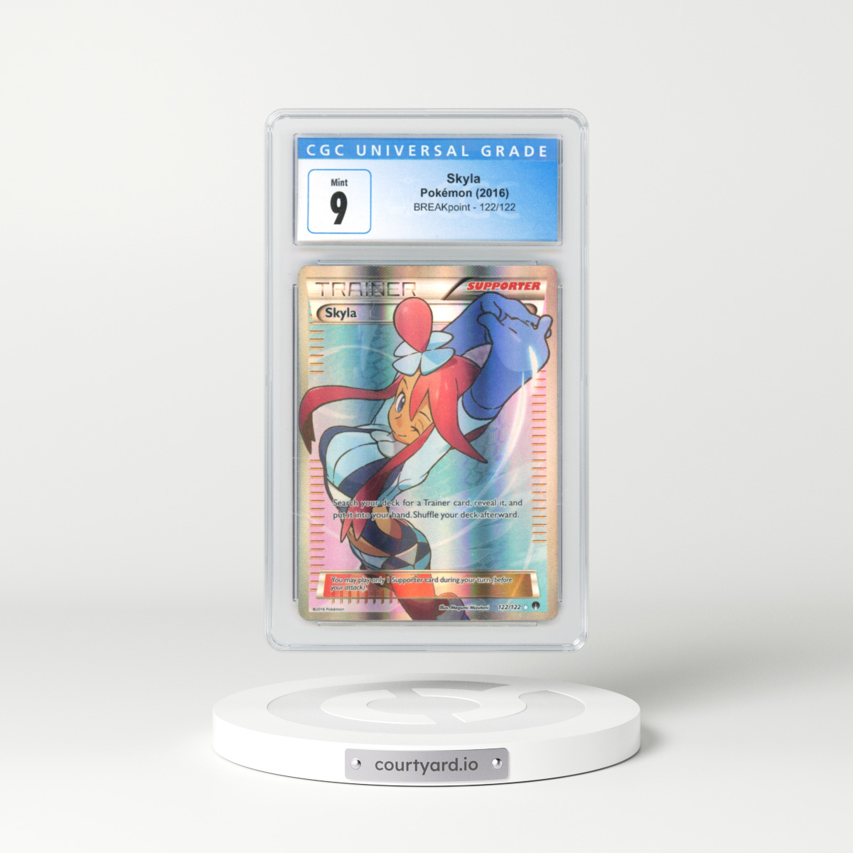 2016 BREAKpoint #122 Skyla (CGC 9 MINT)