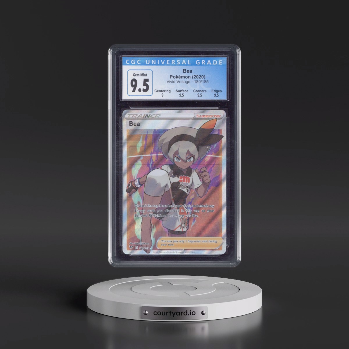 2020 Vivid Voltage #180/185 Bea - Ultra Rare Holo (CGC 10 GEM MINT)