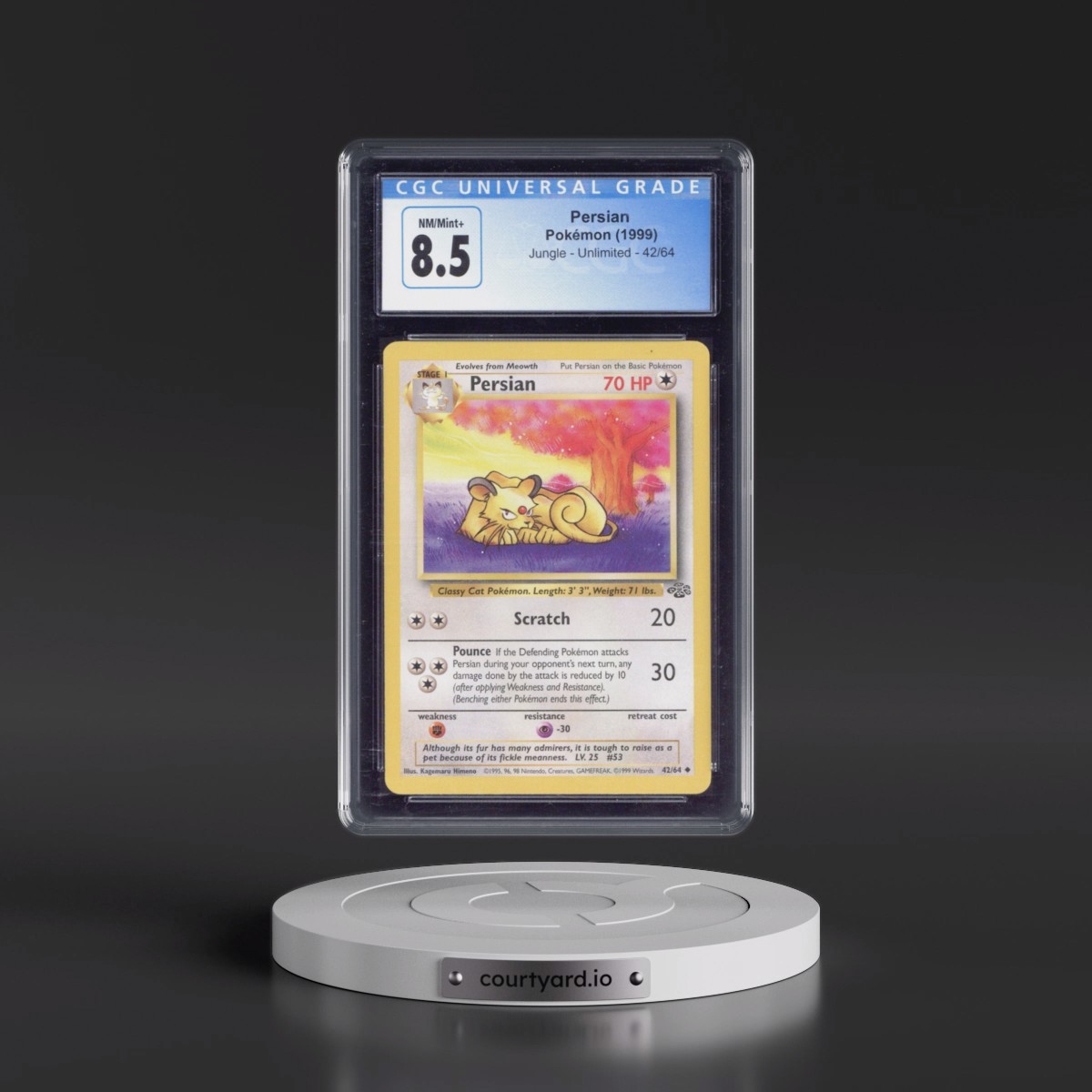 1999 Jungle #42/64 Persian (CGC 8.5 NM-MT+)