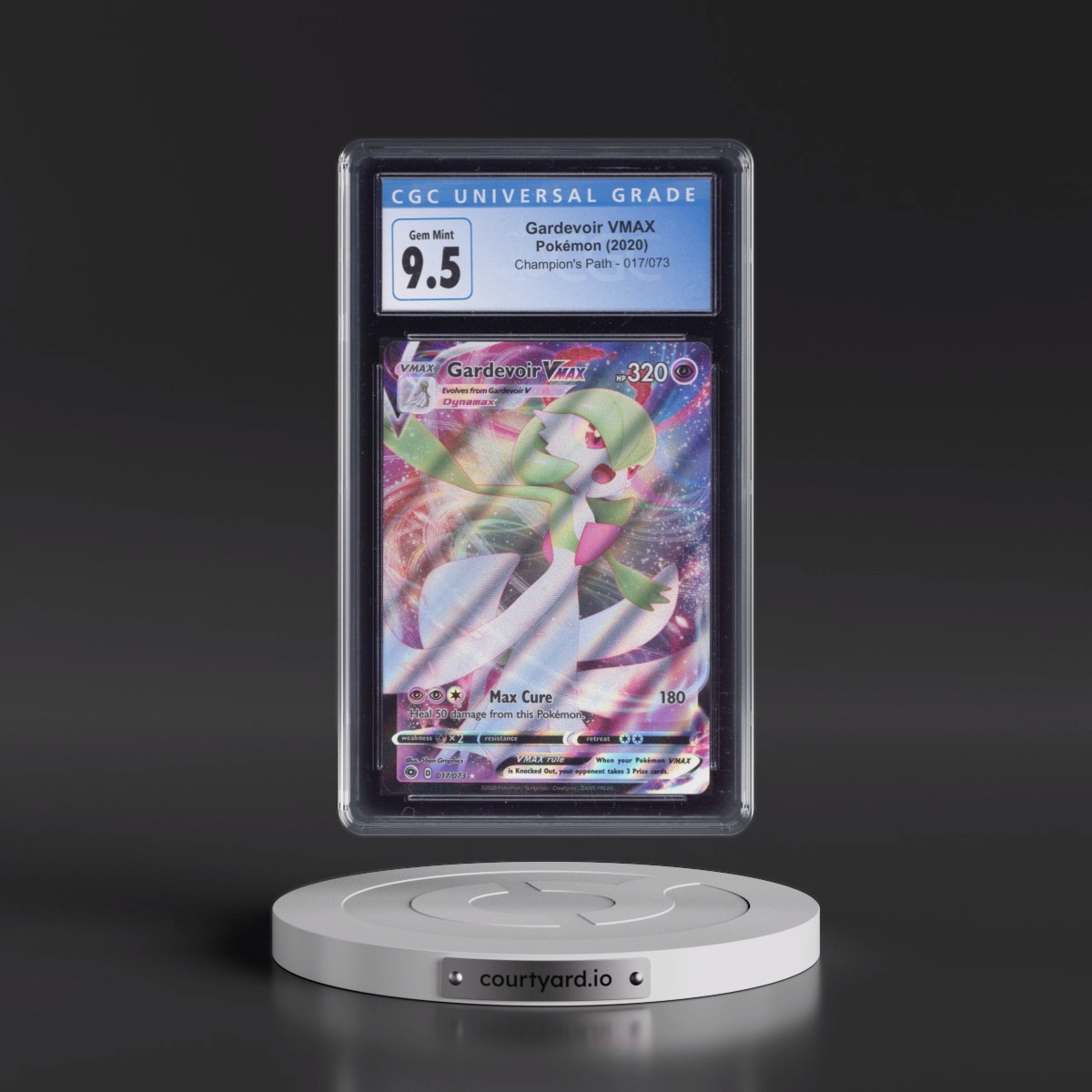 2020 Champion's Path #017/073 Gardevoir VMAX - Holo (CGC 10 GEM MINT)