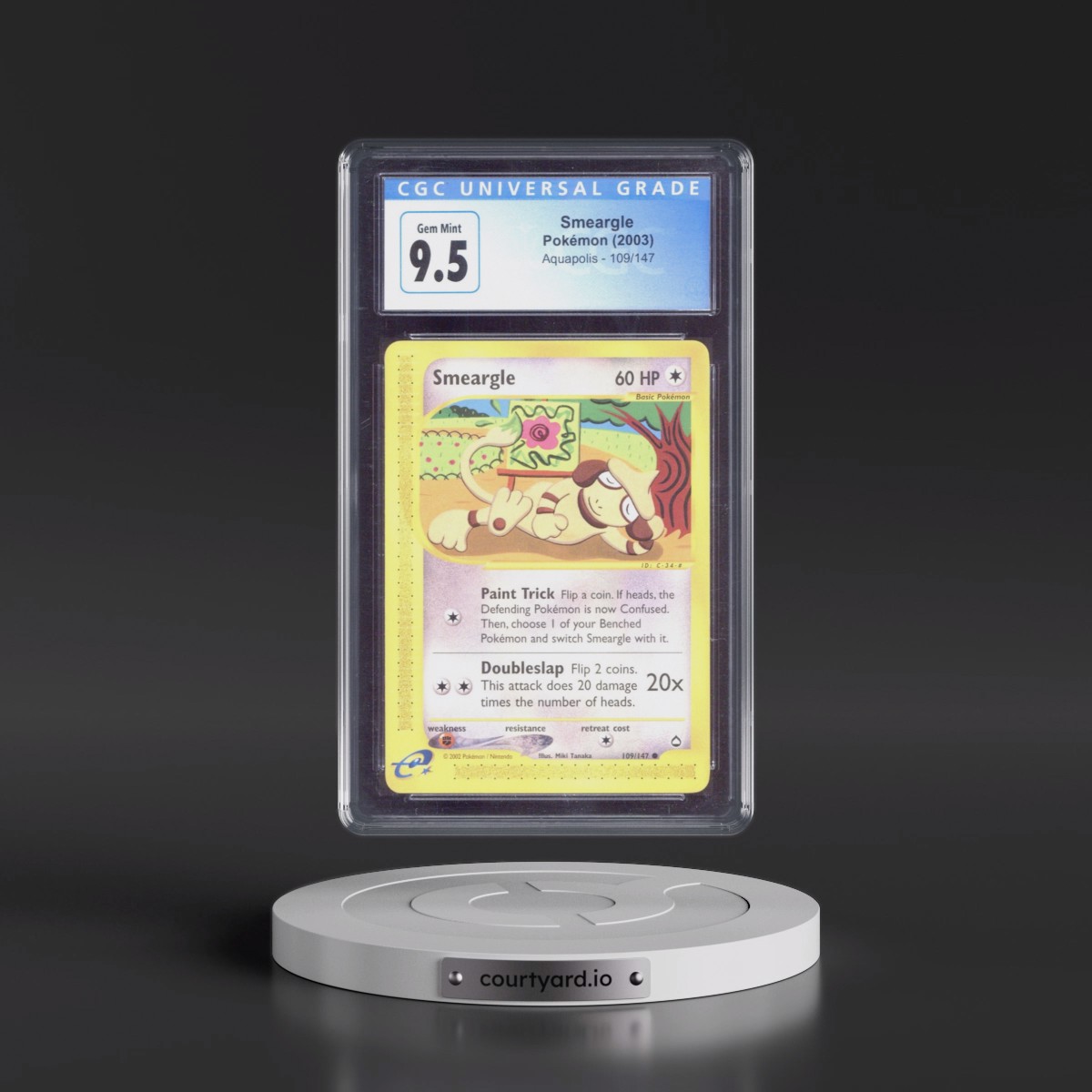 2003 Aquapolis #109/147 Smeargle (CGC 10 GEM MINT)