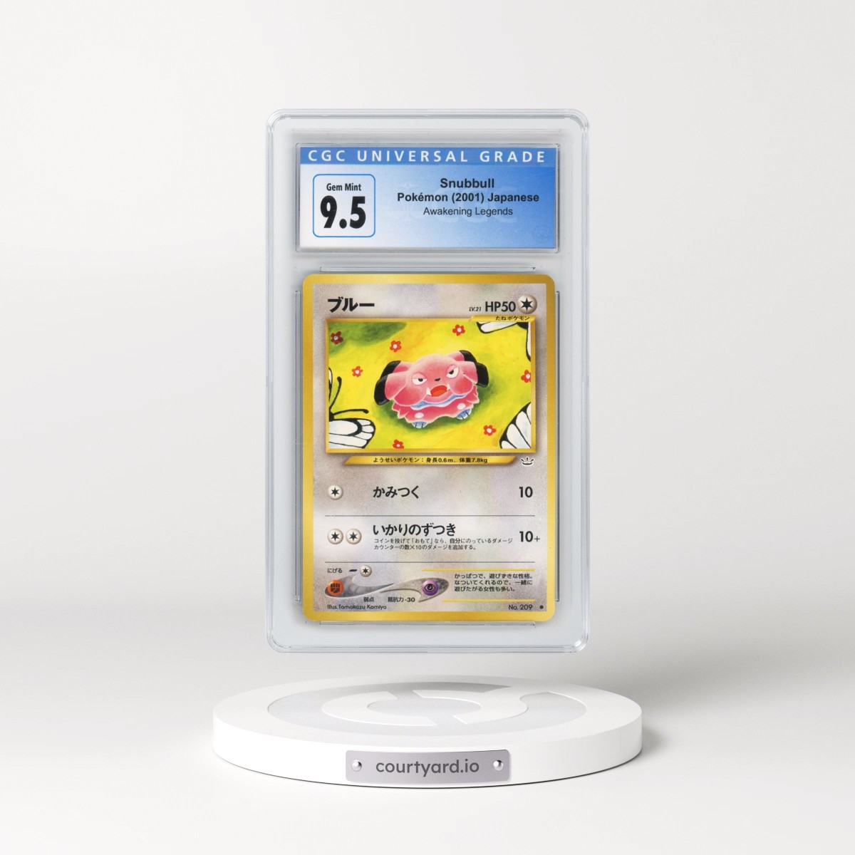 2000 Awakening Legends Snubbull (CGC 10 GEM MINT)
