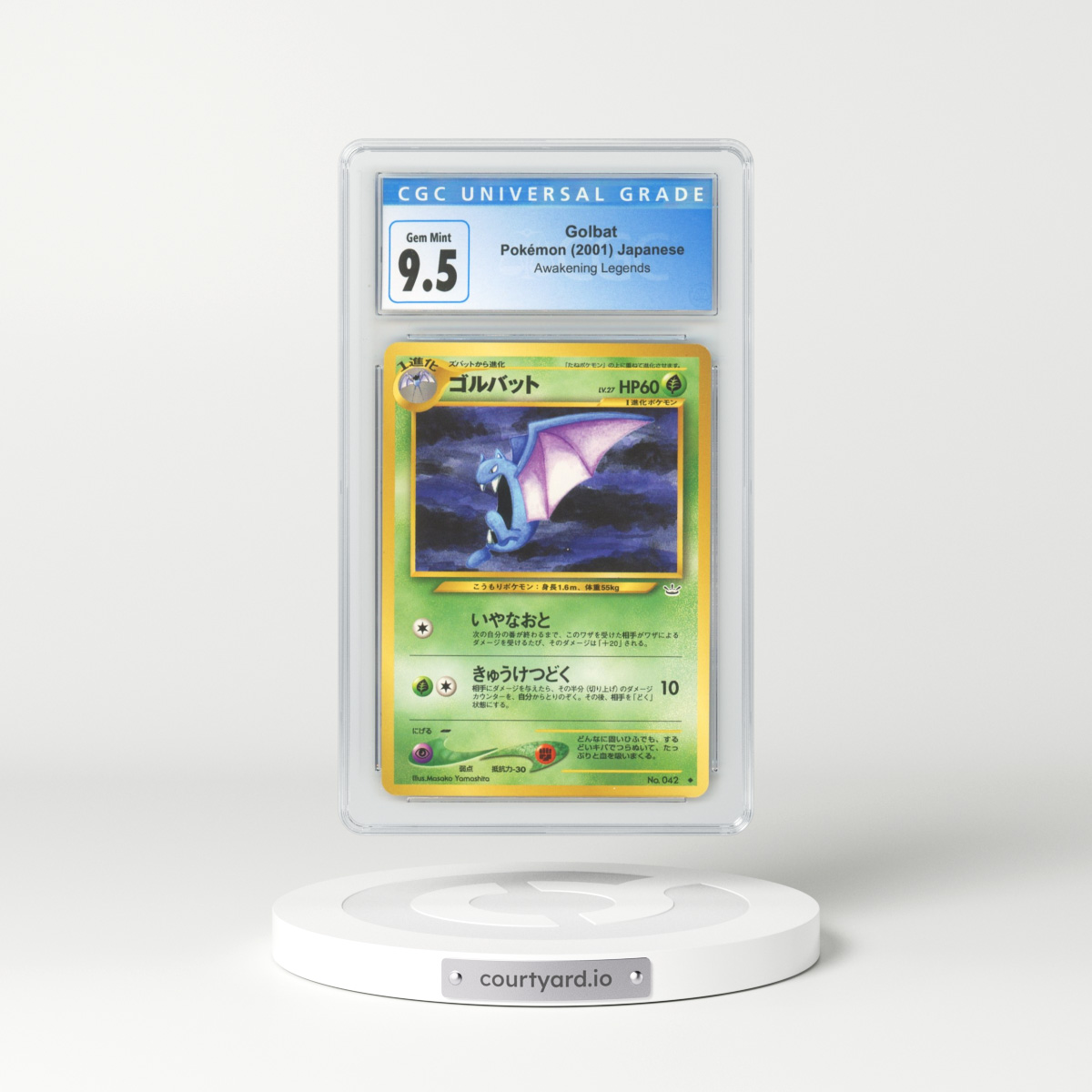 2000 Japanese Awakening Legends Golbat (CGC 10 GEM MINT)