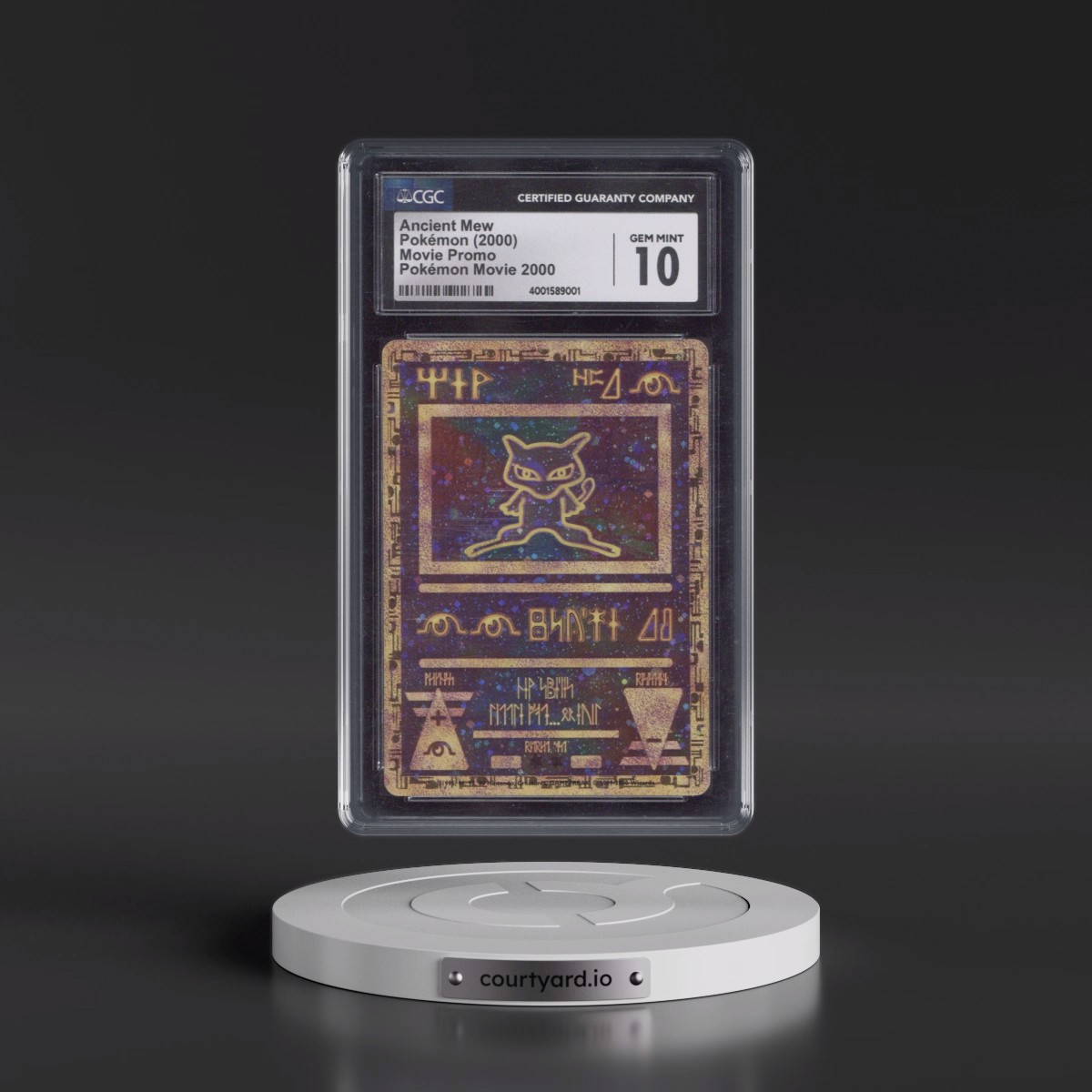 2000 Movie Promo Ancient Mew - Pokémon Movie 2000 (CGC 10 GEM MINT)