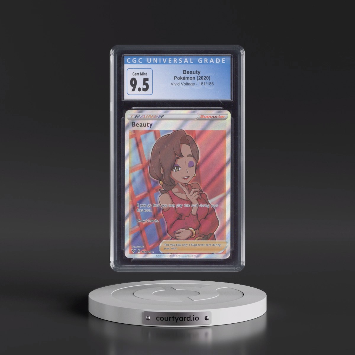 2020 Vivid Voltage #181/185 Beauty - Ultra Rare Holo (CGC 10 GEM MINT)