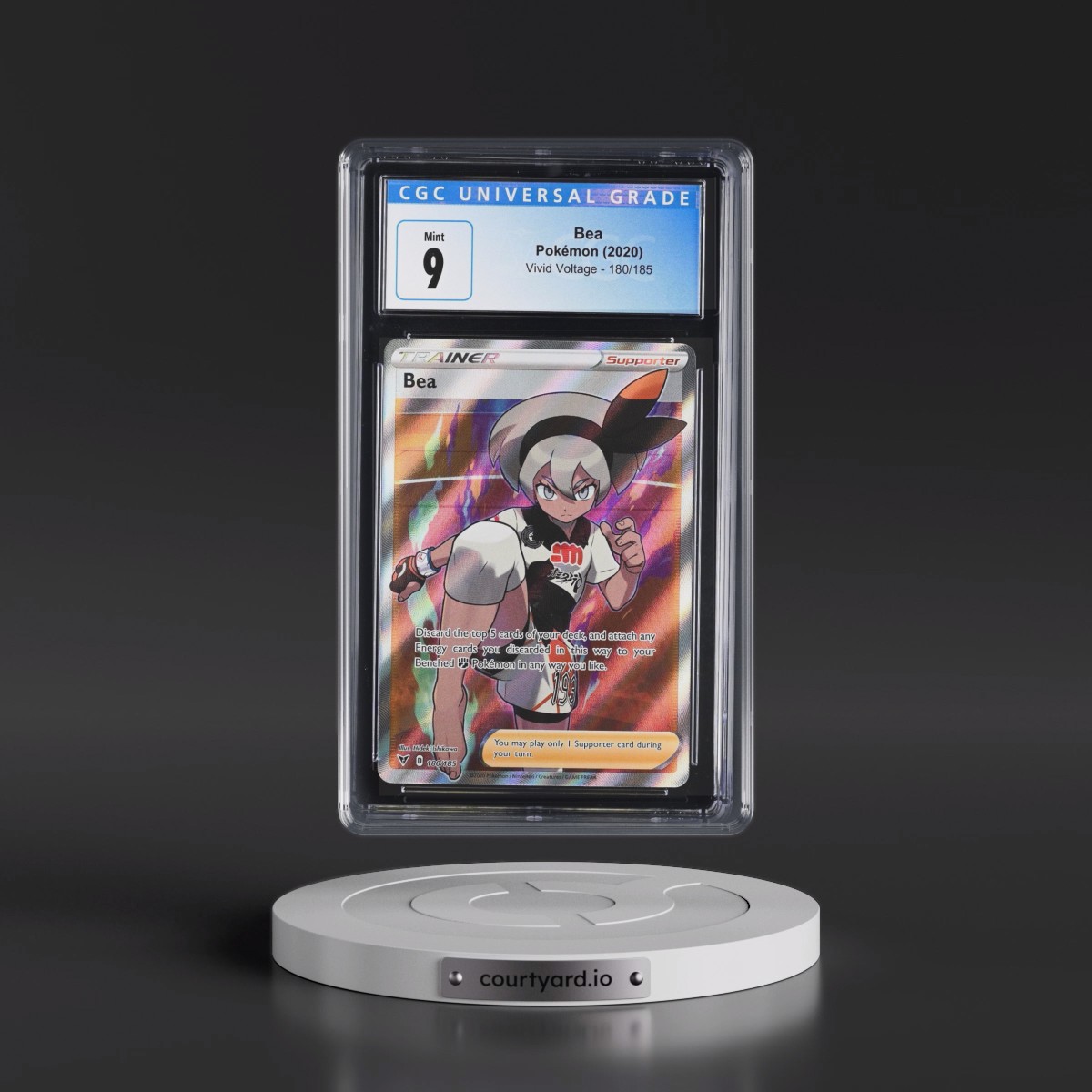 2020 Vivid Voltage #180/185 Bea - Ultra Rare Holo (CGC 9 MINT)