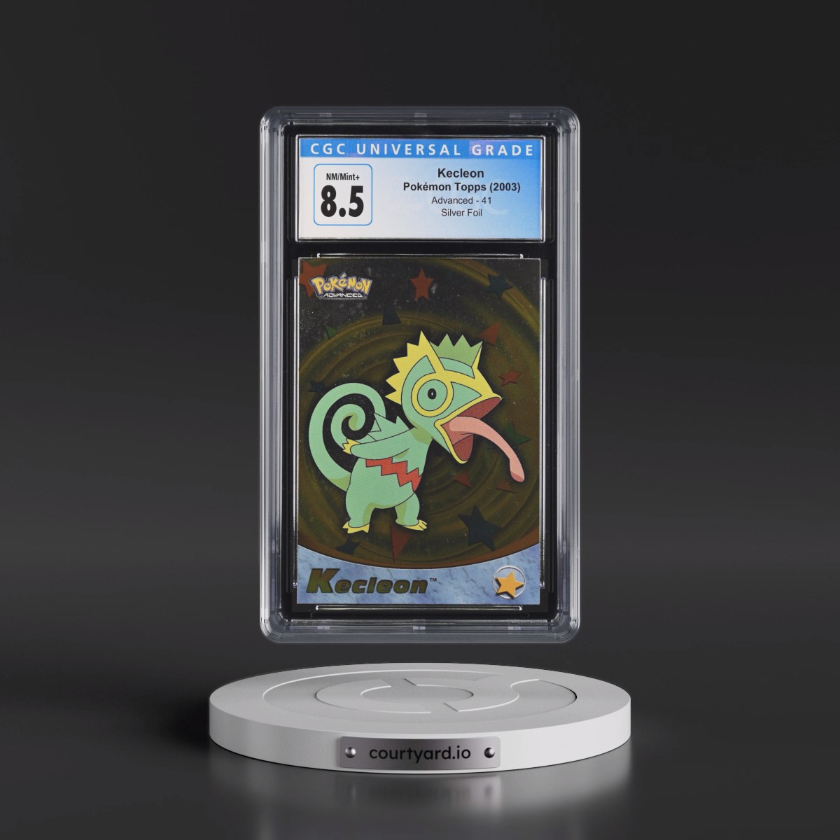 2003 Advanced #41 Kecleon - Silver Foil (CGC 8.5 NM-MT+)