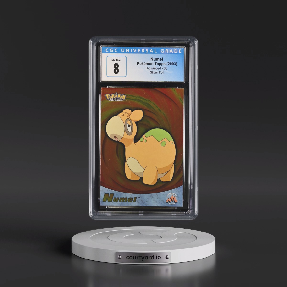 2003 Advanced #60 Numel - Silver Foil (CGC 8 NM-MT)