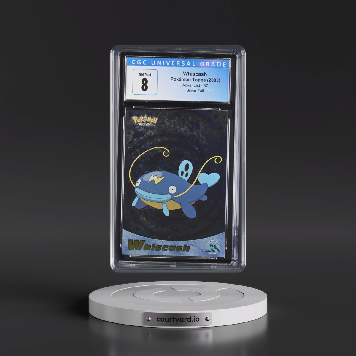 2003 Advanced #87 Whiscash - Silver Foil (CGC 8 NM-MT)